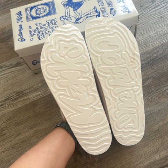 OM Octavious Marks Fish Bone Skeleton Bones Clog Shoes New - Picture 3 of 4